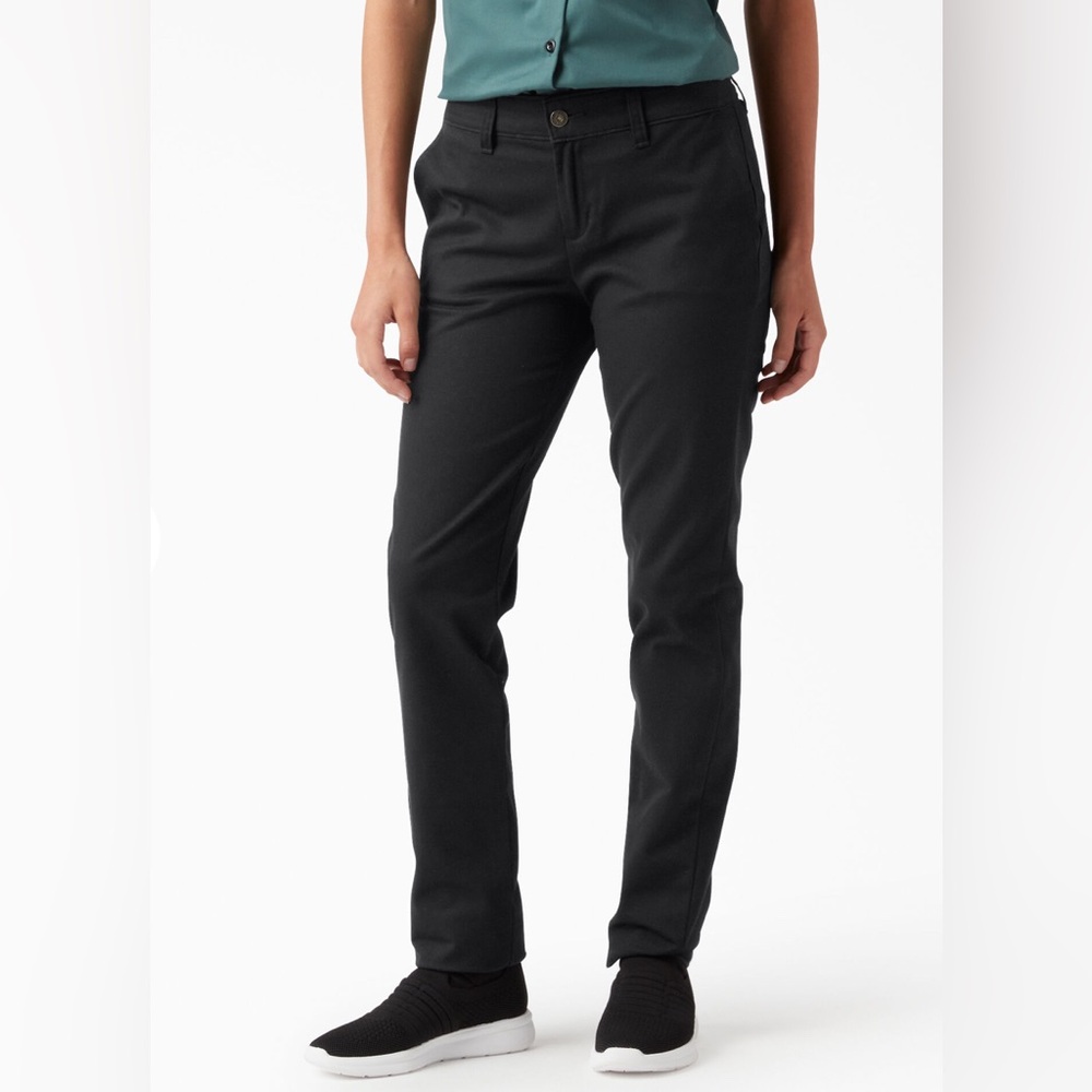 Dickies Black Skinny Twill Pants